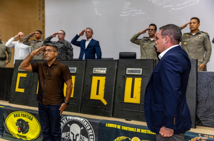 PM-AL promove aula inaugural do 4º Curso de Controle de Distúrbios Civis