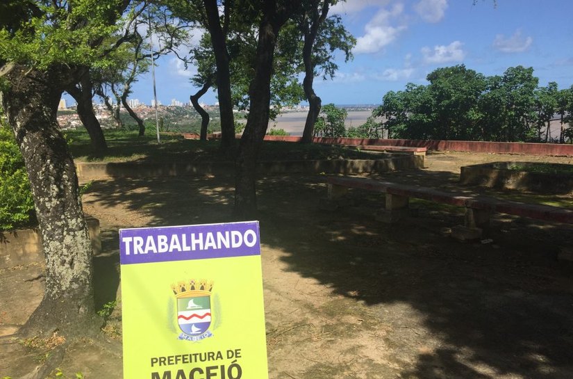 Revitalização do Mirante Rui Palmeira é iniciada em Bebedouro