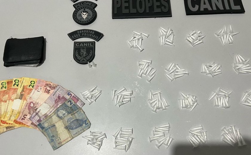 Polícia Militar combate o tráfico e detém suspeitos em Arapiraca