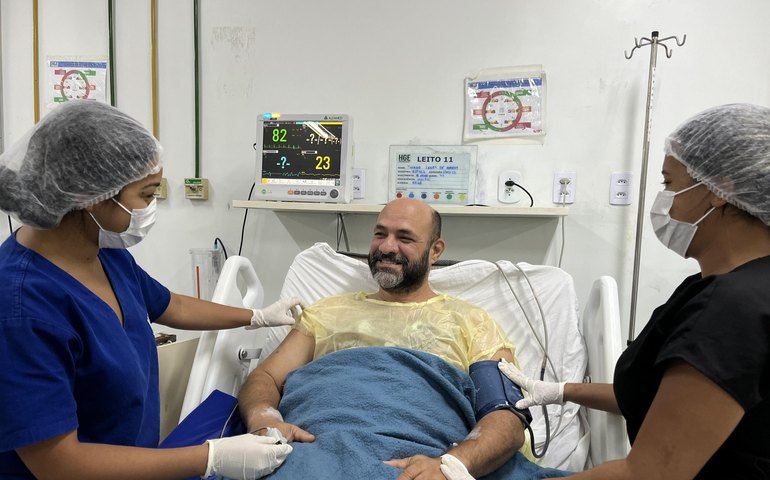 Guia de turismo sofre infarto e é salvo por atendimento especializado no HGE