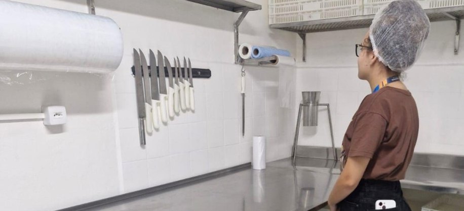 Áreas destinadas ao manuseio de alimentos devem obedecer a critérios sanitários rígidos e passam por fiscalização. Foto: Arquivo/Vigilância Sanitária de Maceió