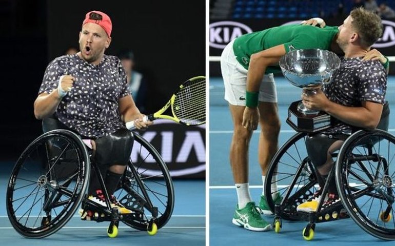Tenistas cadeirantes brasileiros deixam Israel após noite em claro no aeroporto de Tel Aviv