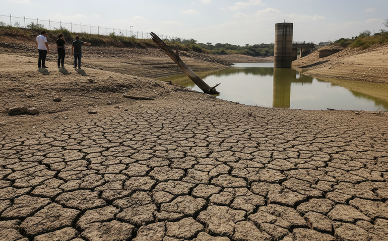 Represas de São Paulo registram queda acentuada durante onda de calor