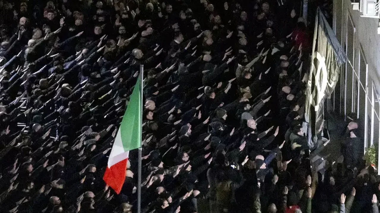 Saudação fascista em cerimônia na Itália gera controvérsia