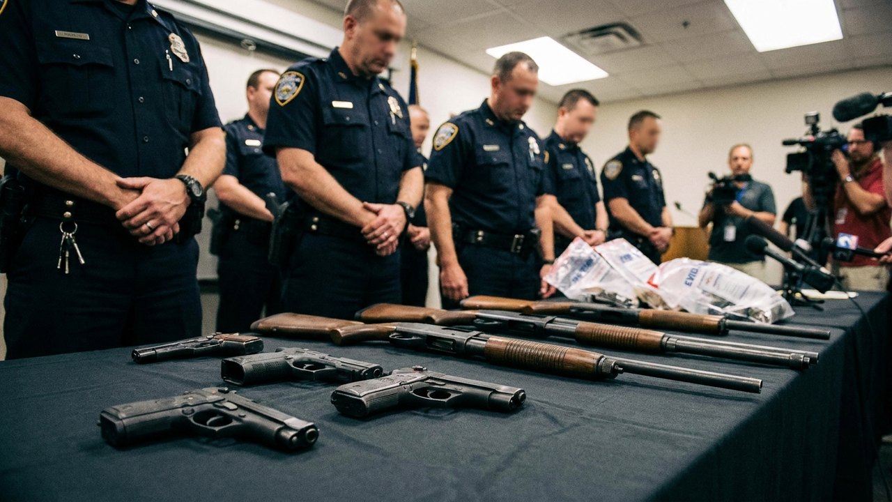 Operação contra o crime organizado prende duas pessoas e apreende cinco armas na capital