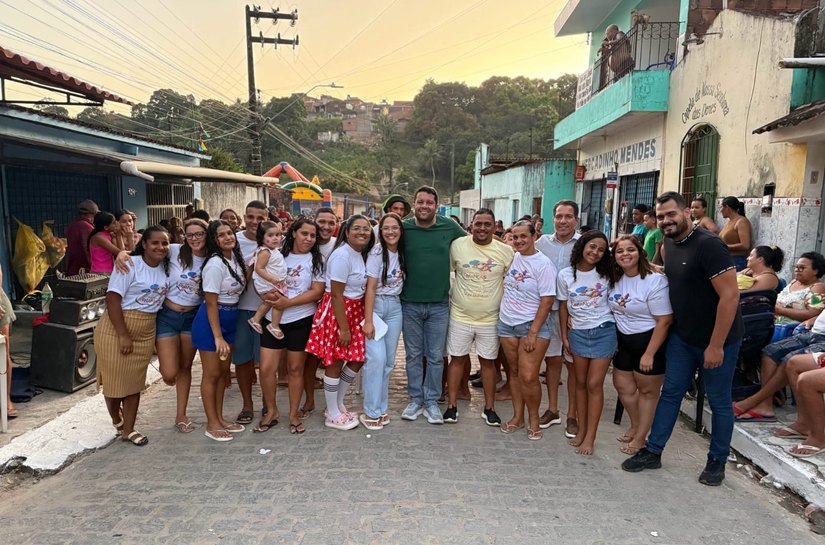 Vereador Allan Pierre garante apoio aos eventos no mês das crianças na Grota da Alegria e em mais 30 comunidades de Maceió