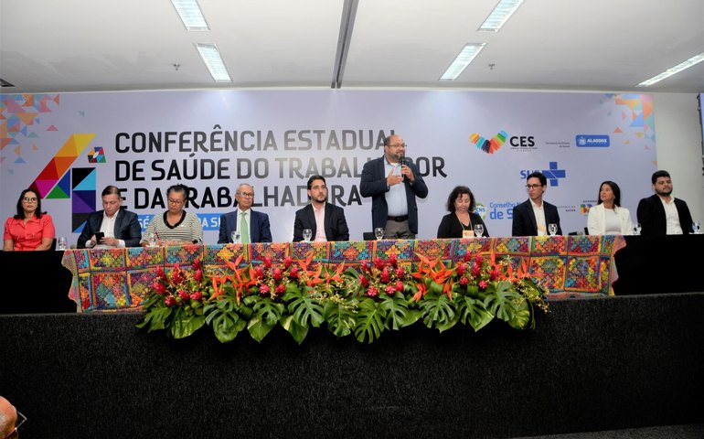 Sesau participa da abertura da IV Conferência Estadual de Saúde do Trabalhador e da Trabalhadora