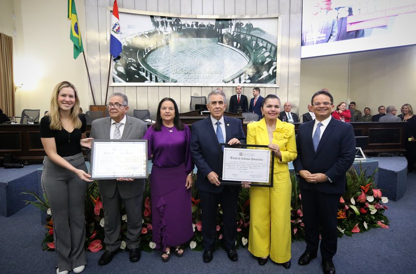 Desembargador Orlando Rocha e médico Renato Rezende recebem título de Cidadão Honorário de Alagoas