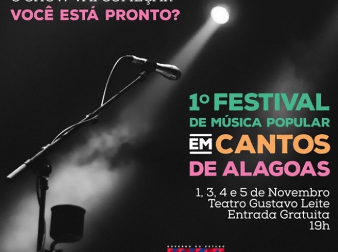 Secretaria de Cultura divulga programação do Festival de Música Popular