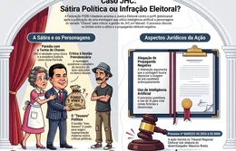 Meme de Dona Florinda e Kiko vira processo no TRE