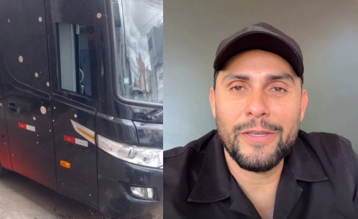 Cantor Mano Walter denuncia furto em ônibus da equipe no Maranhão