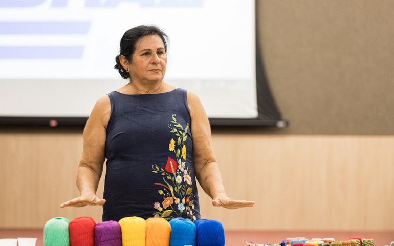 Oficina de Bordado contribui com o aprimoramento de artesãs alagoanas atendidas pelo Sebrae