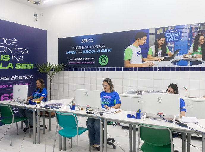 Descontos de até 25% para matrículas e rematrículas das Escolas SESI vão até 7 de novembro