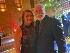 Caio Porto e senhora