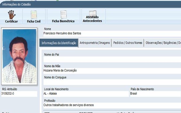 Direção do IML procura familiares de vítima de morte clínica