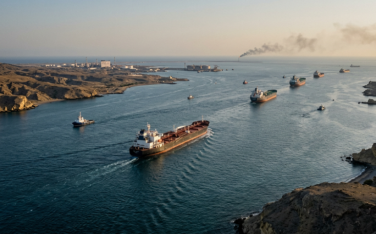 Petróleo encerra sessão estável com foco no Estreito de Ormuz e tensões geopolíticas