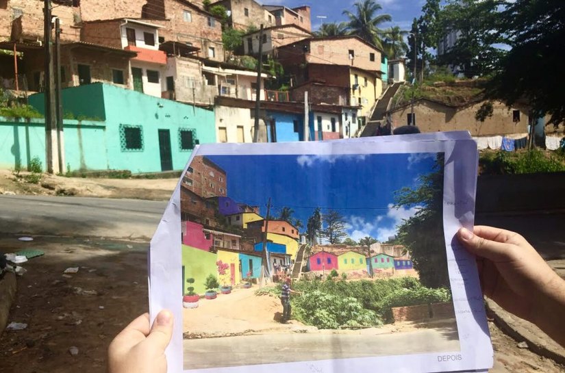 Prefeitura leva intervenções urbanas à Grota da Moenda, em Maceió