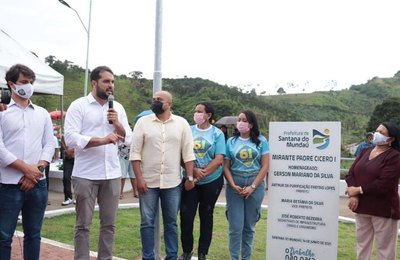 Prefeitura de Santana do Mundaú entrega Mirante à população
