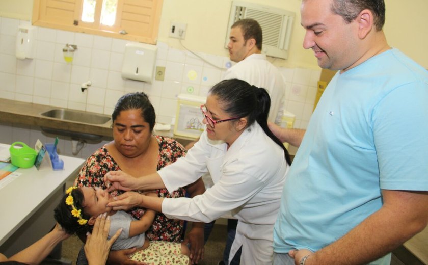 Arapiraca estende vacinação contra sarampo e pólio até este sábado (1)