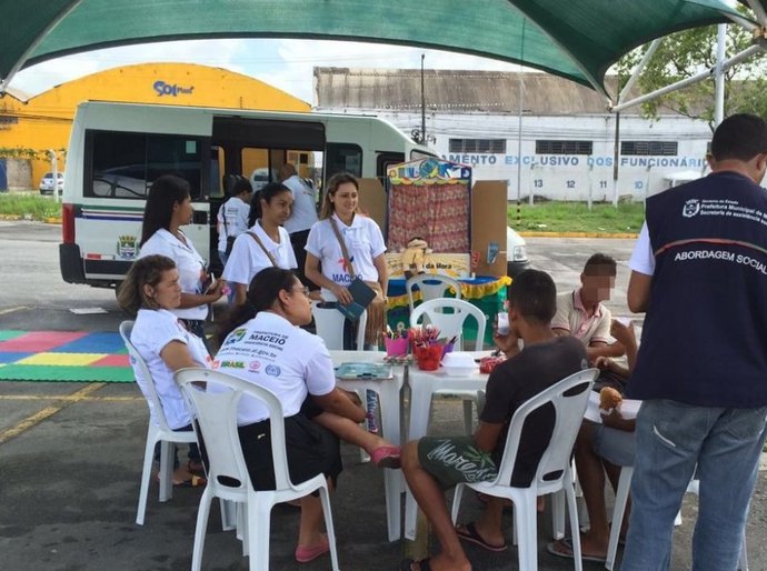 Semas promove ação de combate ao trabalho infantil em Maceió