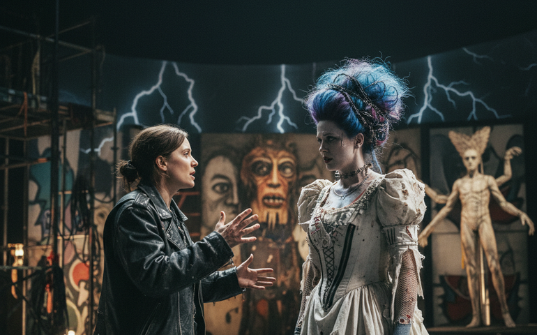 Maggie Gyllenhaal dirige versão 'punk' da noiva de Frankenstein; veja trailer de 'A Noiva!'