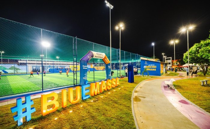 Moradores do Biu contam com novo espaço de convivência, lazer e esporte