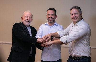 Lula, Paulo Dantas e Renan Filho confirmam união nas eleições deste ano