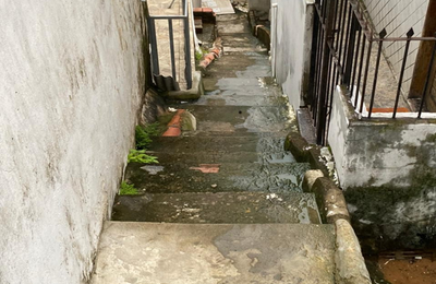 Aldo Loureiro pede para Seminfra recuperar escadaria na Travessa São José, no Barro Duro