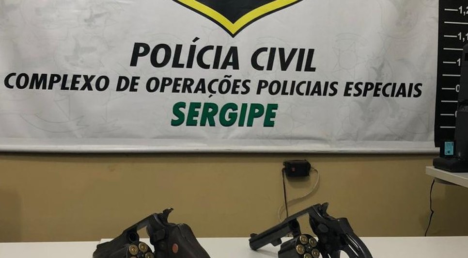 armas apreendidas