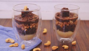 Copinhos de brownie / Foto: Finna