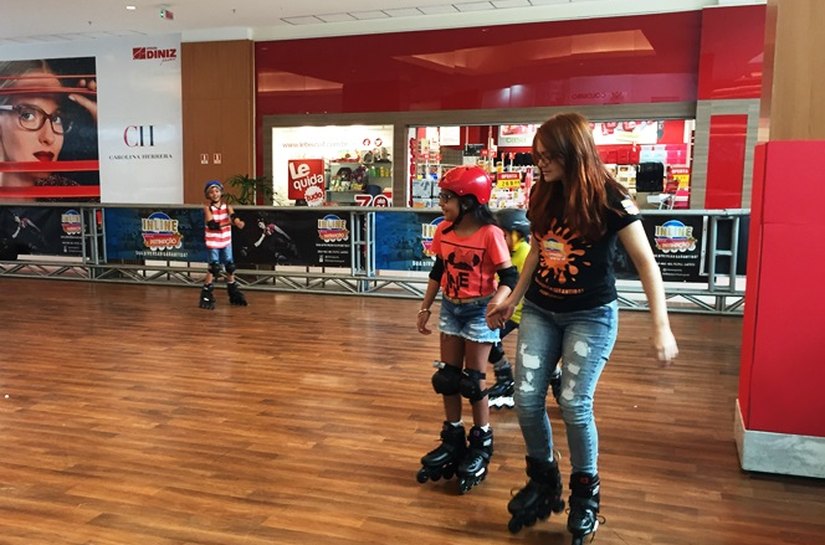 Pista de Patinação está de volta ao Shopping Pátio Maceió