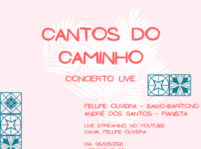 Alagoano Fellipe Oliveira e Maestro André dos Santos anunciam o concerto ‘Cantos do Caminho’ para sexta (6)