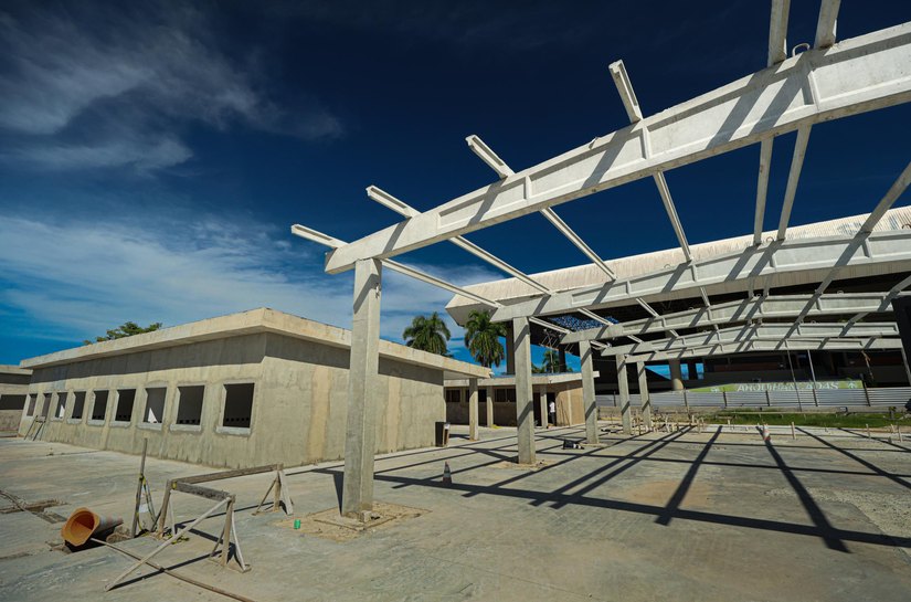 Com estrutura moderna, nova unidade da Escola do Coração avança no Trapiche da Barra