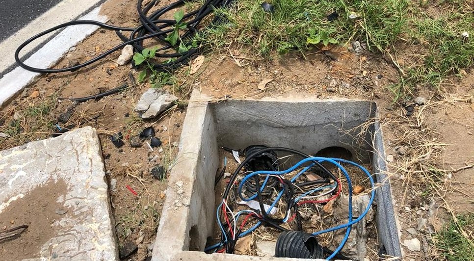 Furto de cabos deixa semáforos sem funcionar / Foto: SMTT/Aracaju