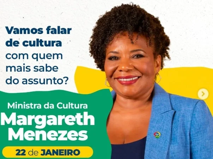 Congresso dos Municípios terá palestra da ministra Margareth Menezes e Secretária de Cultura para debates sobre políticas públicas