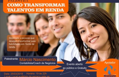 Palestra gratuita vai ajudar profissionais a transformar talento em fonte de renda    