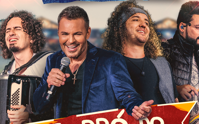 Eduardo Costa estreia no forró em parceria com o grupo Chama Chuva