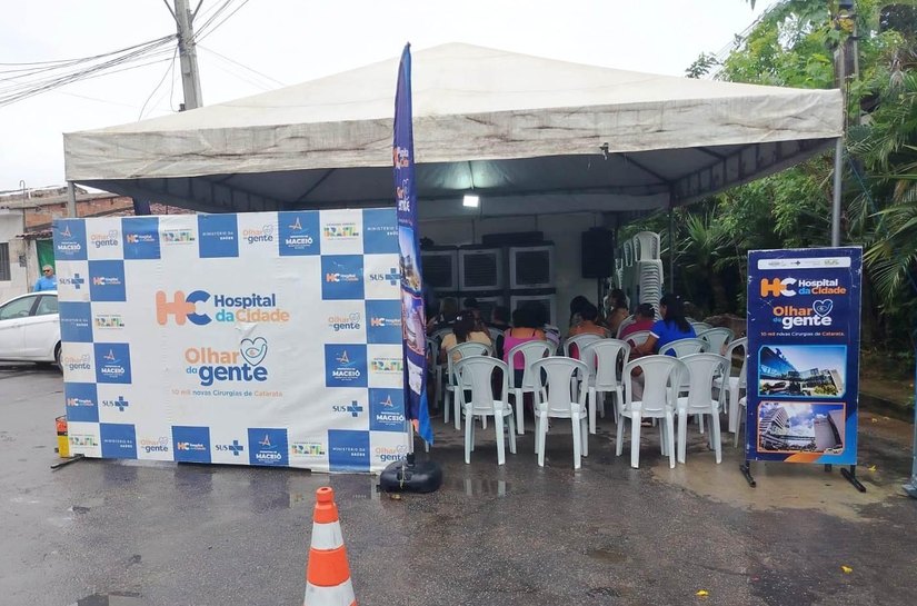 Programas Olhar e Saúde da Gente levam triagens de catarata, laqueadura e vasectomia para moradores do Biu