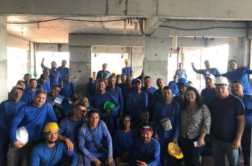 Saúde de Maceió leva serviços a trabalhadores de obra no Benedito Bentes