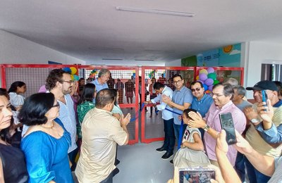 Prefeitura de Palmeira inaugura moderno Centro de Educação Infantil Dr. Delfin da Mota