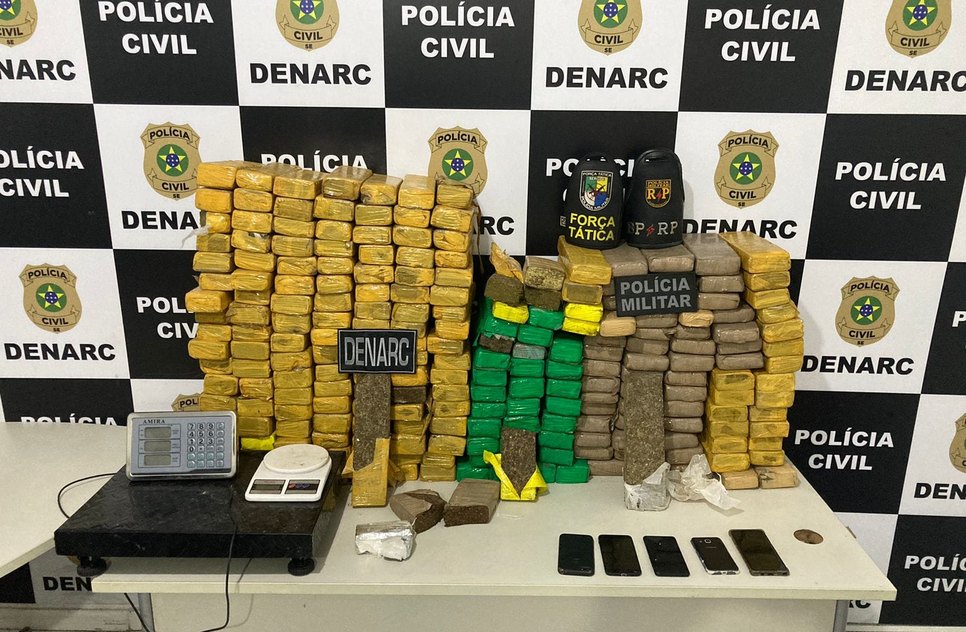 2023.12.19 - DENARC - DEL RAFAEL KAUFER - BALANÇO APREENSÃO DE DROGAS 2023 8 / Foto: Ascom / SSP/SE