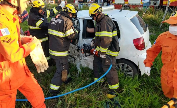 Maior parte das ocorrências corresponde a acidentes sem vítimas presas às ferragens