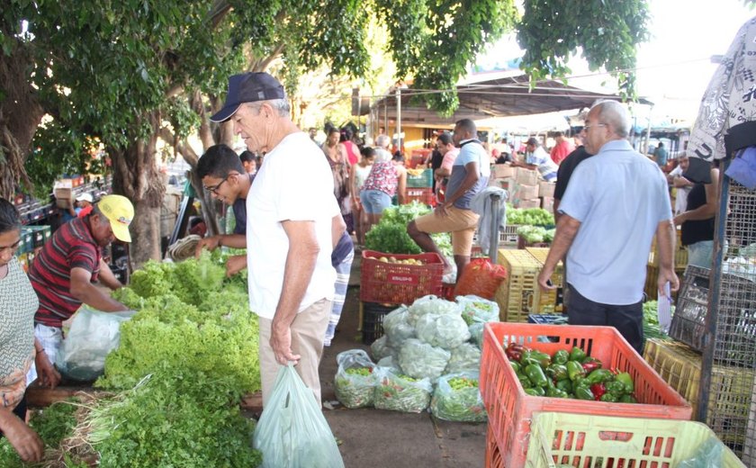Mercados e feiras livres ampliam cuidados com higienização e seguem funcionando