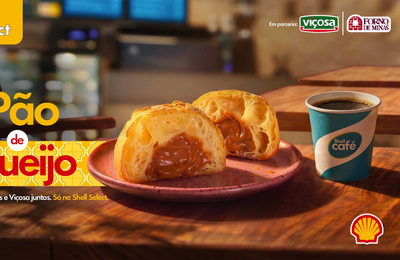 Shell Select e Shell Café lançam edição limitada de pão de queijo Forno de Minas com Doce de Leite Viçosa