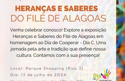 Sicredi promove exposição de filé em parceria com artesãs do Pontal no Parque Shopping