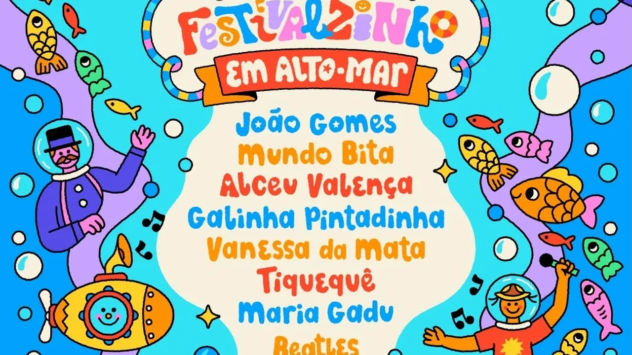 Festivalzinho em Alto-Mar reúne João Gomes, Alceu Valença, Vanessa da Mata e grandes nomes da música brasileira em sua primeira edição