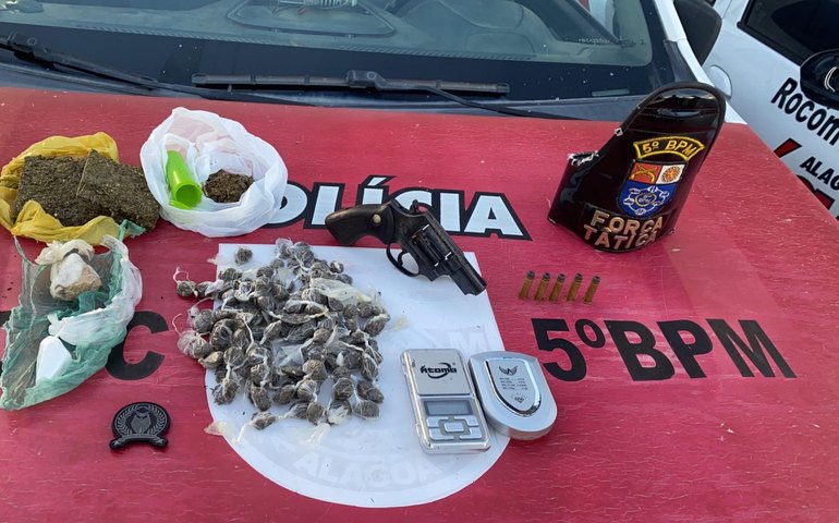 Polícia Militar apreende diversos ilícitos em Maceió