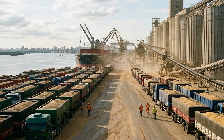 Exportações do agronegócio brasileiro batem recorde de US$ 38,1 bilhões no 1º trimestre