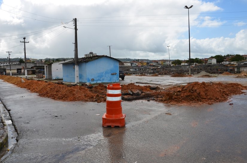 Construção dos galpões comerciais de São Miguel segue a todo vapor