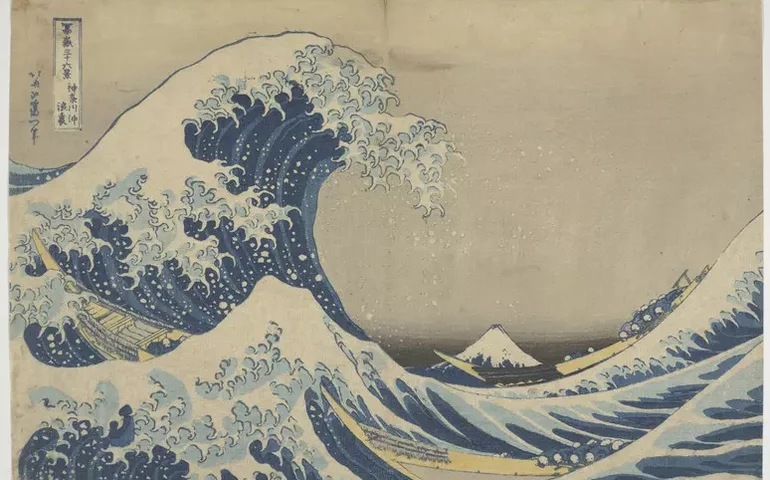 Itália receberá grande exposição dedicada a mestre da pintura Hokusai